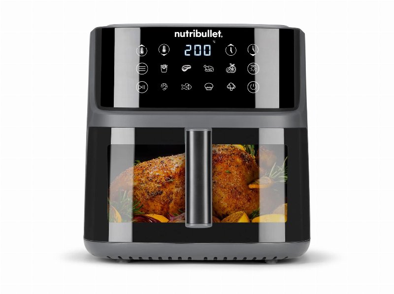 Fritadeira Sem Óleo Nutribullet Nba0811Dg Airfryer 8 l