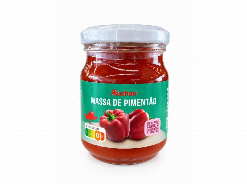 Massa De Pimentão Auchan Sem Glúten 200 g