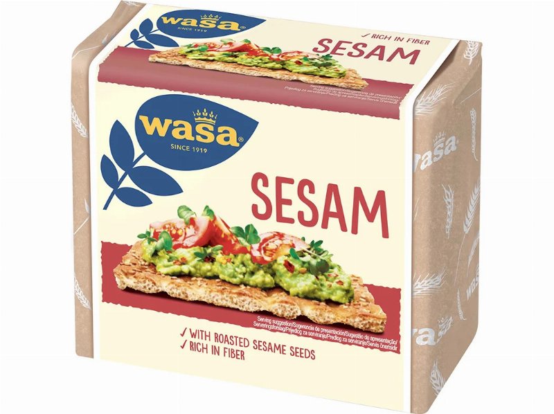 Pão Wasa Crocante Sésamo 200 g