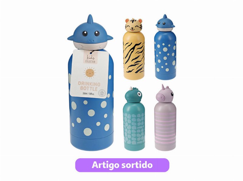Garrafa De Água 350 ml Modelos Sortidos