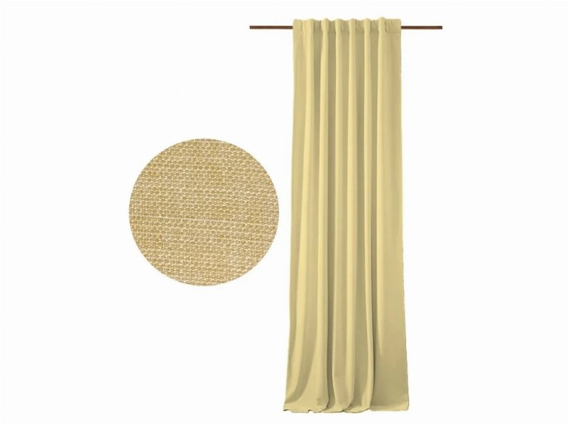 Cortinado Grace Mostarda 140X240 Cm