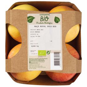 Maçã Gala Biológica Continente Bio 500 gr (4 Un)