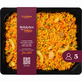 Arroz À Valenciana Para 5 Pessoas Cozinha Continente 1,5 kg