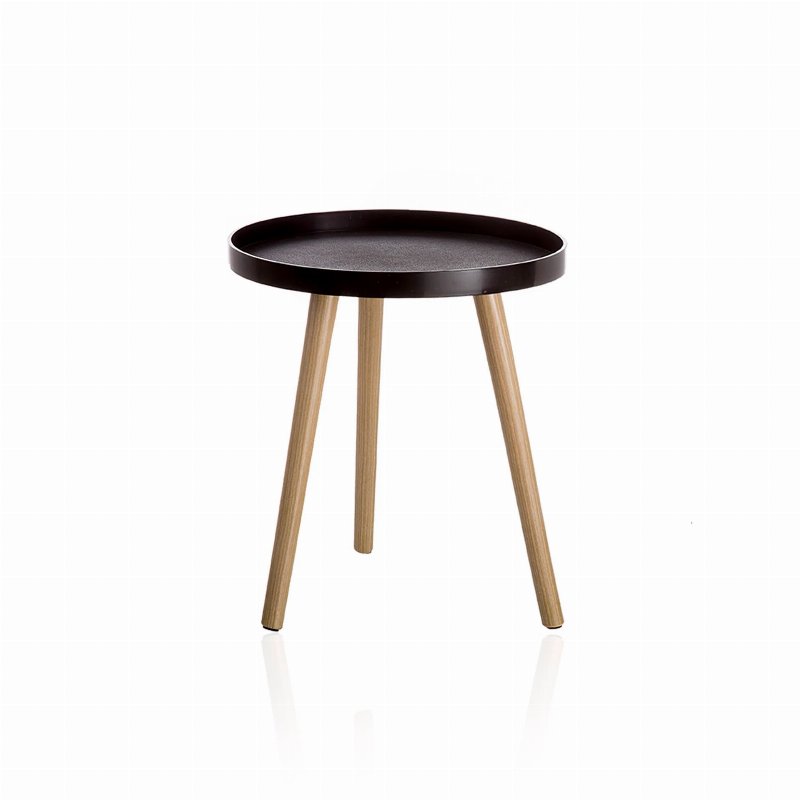 Mesa De Apoio Madeira Preta