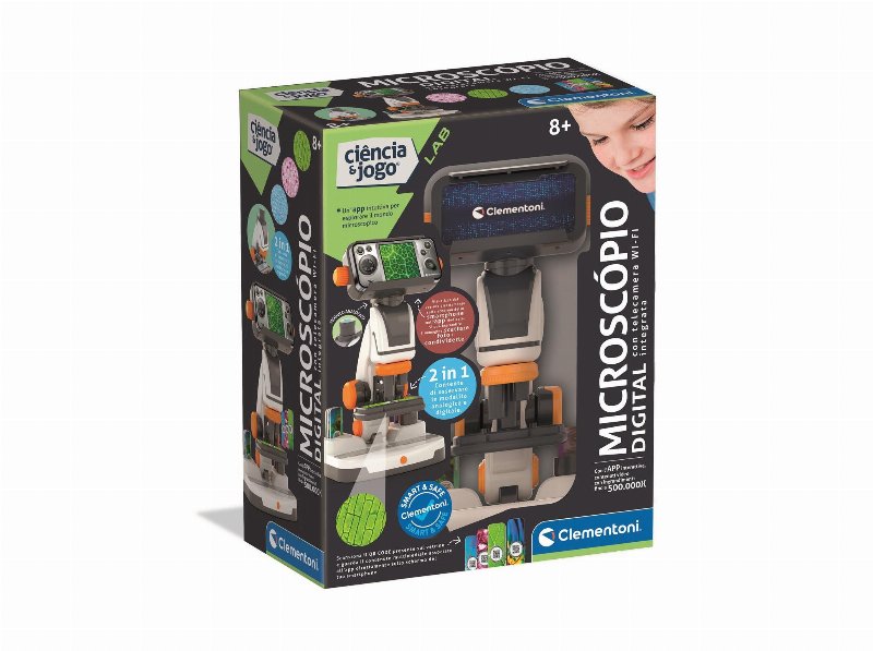 Explorer Scope - Microscópio Interativo Com Ia