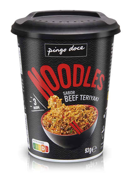 Noodles Sabor A Beef Teriyaki Pingo Doce 0.093Un
