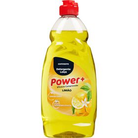 Detergente Manual Loiça Power+ Limão Continente 500 ml