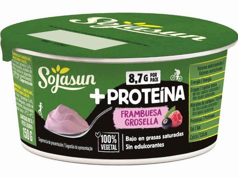 Sojagurte Sojasun Proteina Framb.groselha 150 g