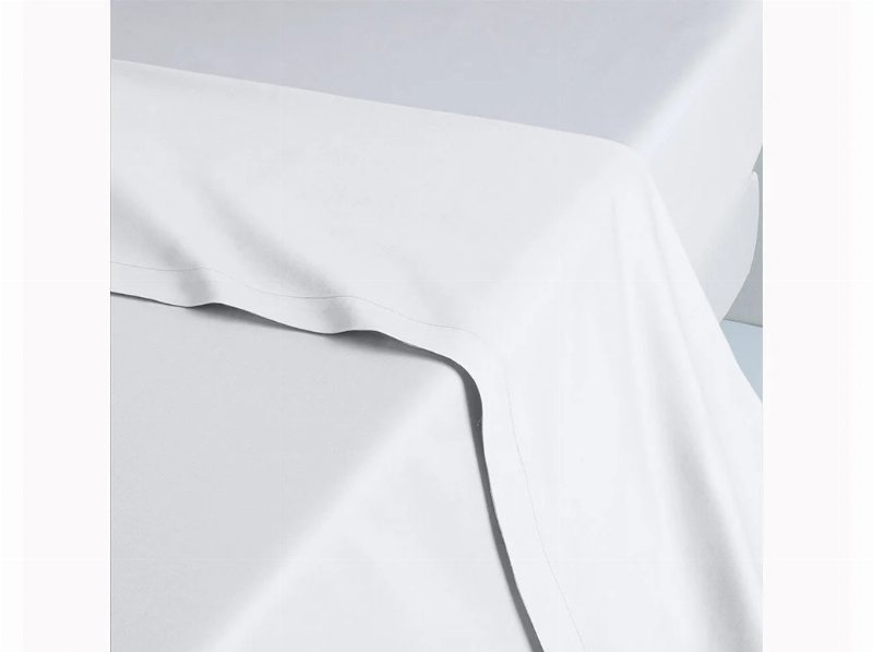 Lençol Individual Actuel Branco Poliester Reciclado 260X280Cm