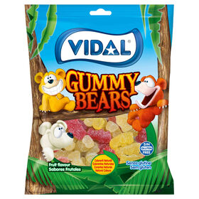 Gomas Ursos Com Açúcar Sem Glúten Vidal 90 gr