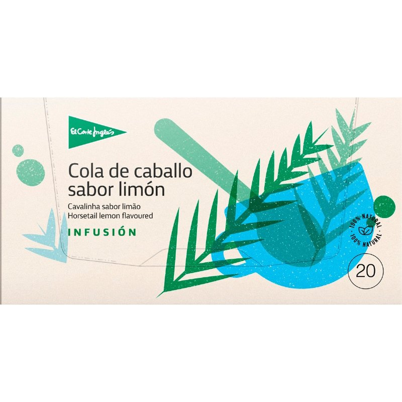Chá De Cavalinha Sabor Limão 20 Unidades 30 g