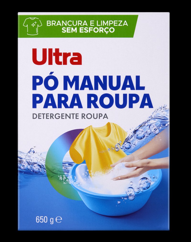 Detergente Manual Em Pó Tradicional Ultra 0.65Kg
