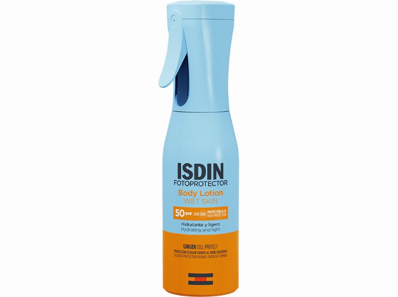 Spray Isdin Foto Loção Wetskin Spf50 250 ml