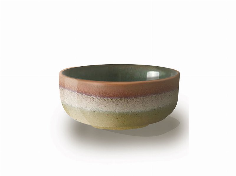 Taça Grés Actuel Verde Ø11X5Cm 29 cl