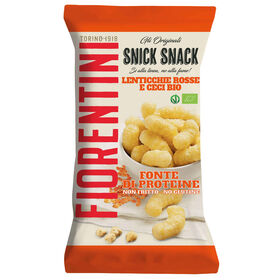 Snacks De Lentilhas Vermelhas E Grão De Bico Sem Glúten Fiorentini 45 gr
