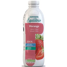 Iogurte Líquido Magro Morango Continente Equilíbrio 1 kg