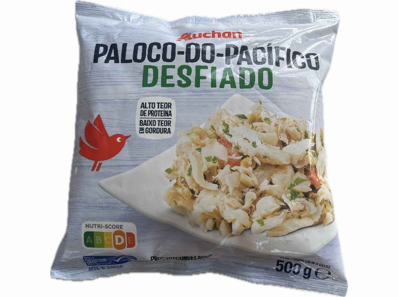 Paloco Do Pacífico Auchan Desfiado Demolhado Msc 500 g