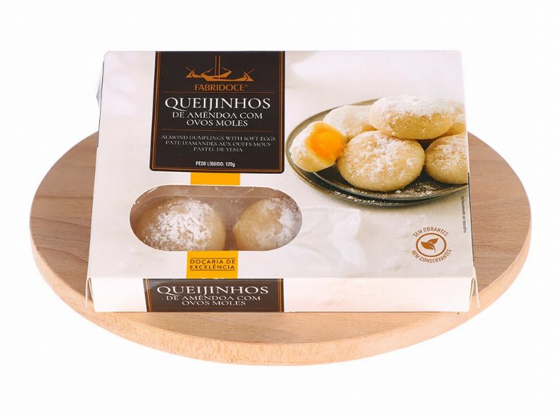 Queijinhos De Amêndoa Com Ovos Moles 120 g