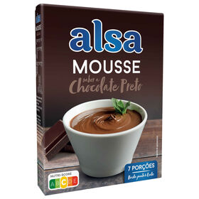 Mousse De Chocolate Preto Alsa 125 gr