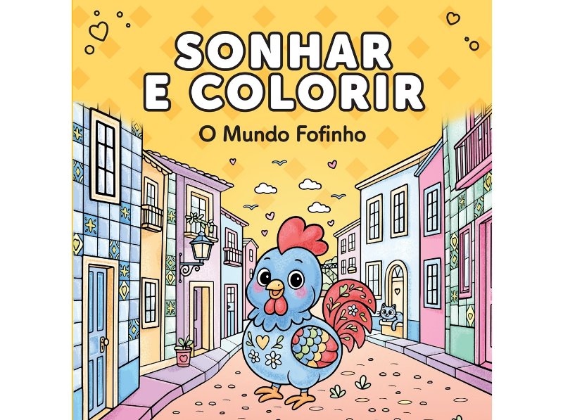 Livro Sonhar E Colorir - O Mundo Fofinho