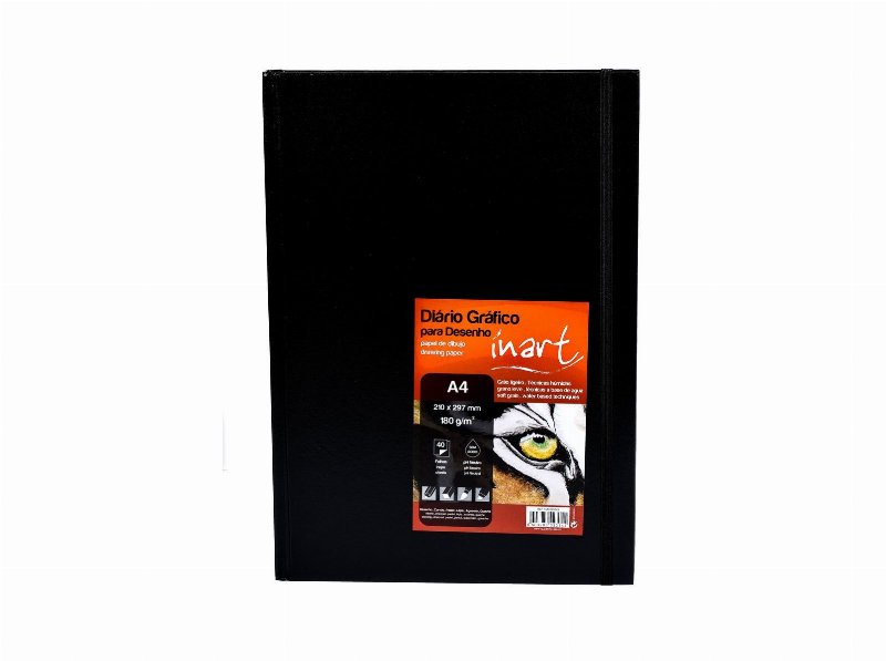 Diário Gráfico A4 Inart 180 g 40 Folhas