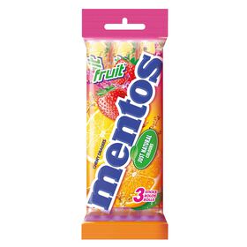 Drageias De Fruta Sem Glúten Mentos 120 gr