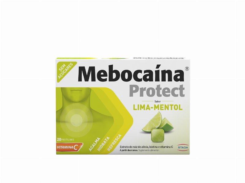 Suplemento Mebocaína Protect Lima-Mentol 20Un