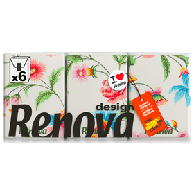 Lenços De Bolso Design Sazonais Renova 6 Un