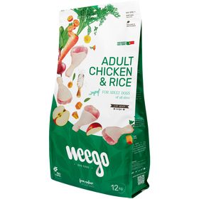 Ração Para Cão Adulto Low Grain Frango E Arroz Weego 12 kg
