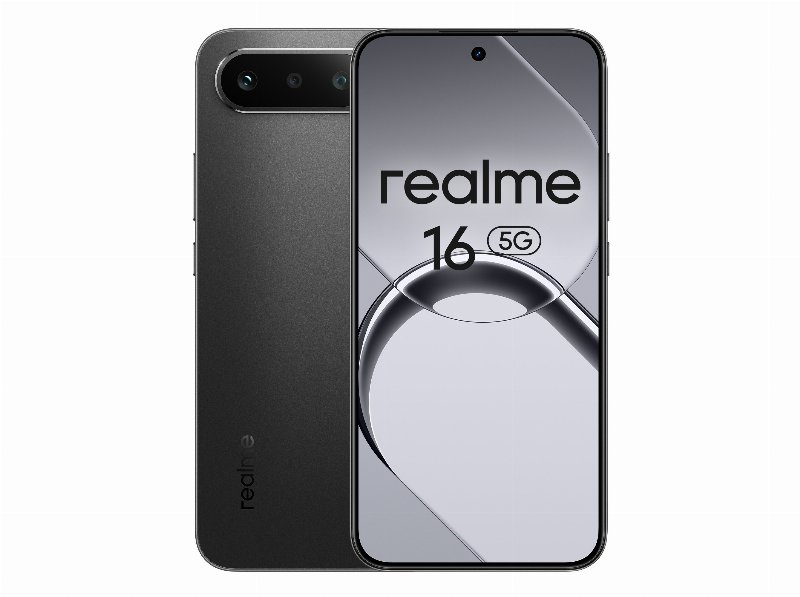 Smartphone Realme 16 5 g (6.57" 8/256Gb Black Cloud + Carregador 45W)