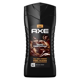 Gel De Banho Dark Temptation 3 Em 1 Axe 250 ml
