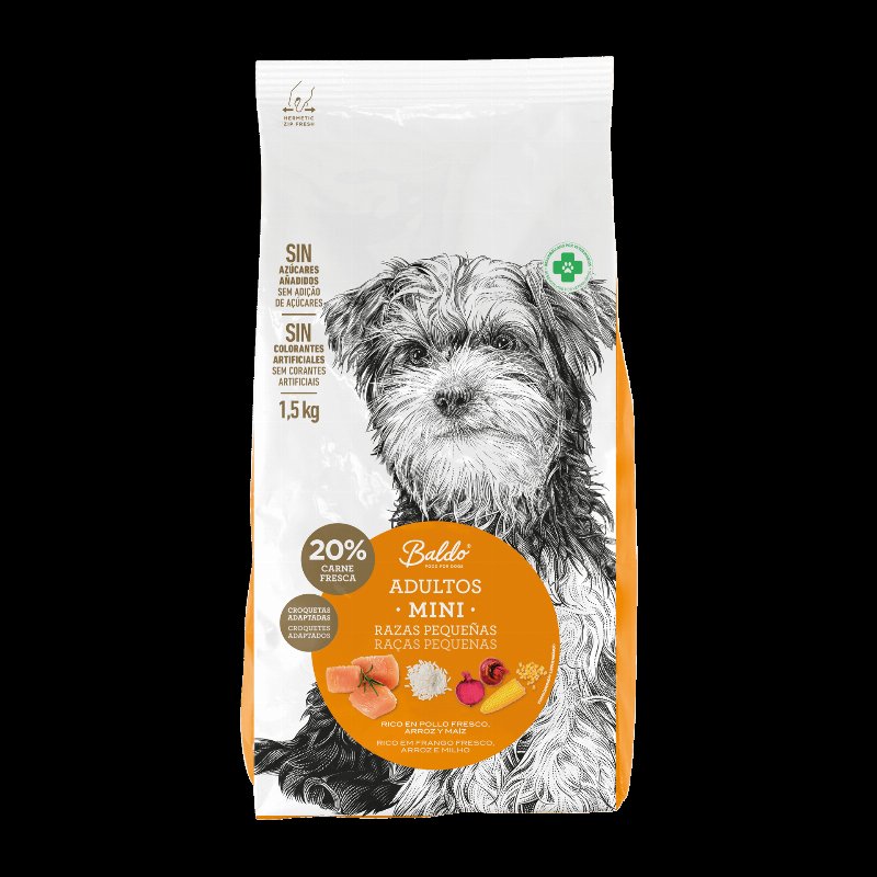 Ração De Frango Para Cão Raças Pequenas 1.5 kg