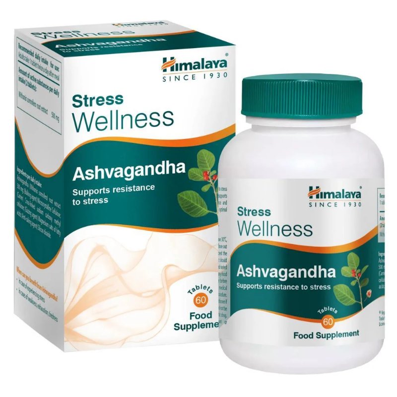 Ashwagandha 500Mg Himalaya 60 Cápsulas