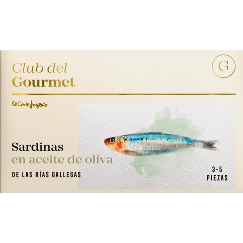 Sardinhas Em Azeite 3/5 Unidades 80 g