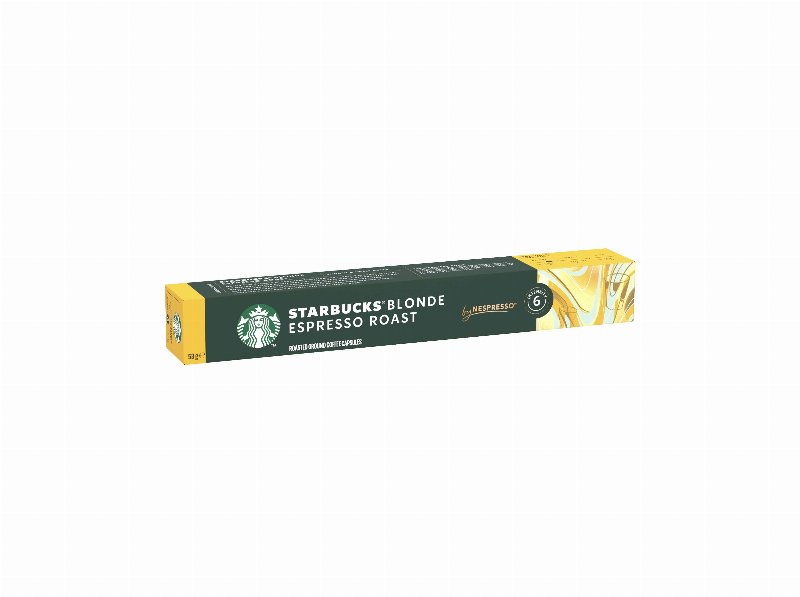 Cápsulas Starbucks Compatível Nespresso Café Blonde Roast 10Un