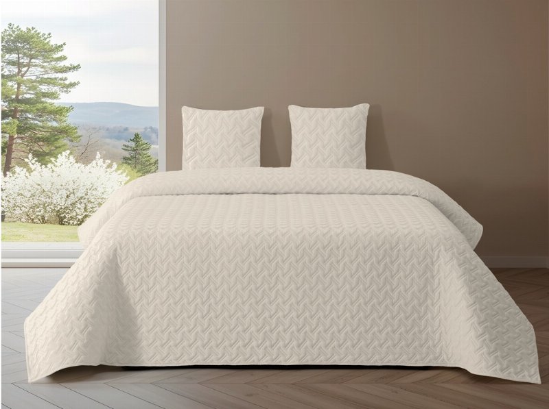 Cobertura Acolchoada Homespecial Bege 220X240Cm