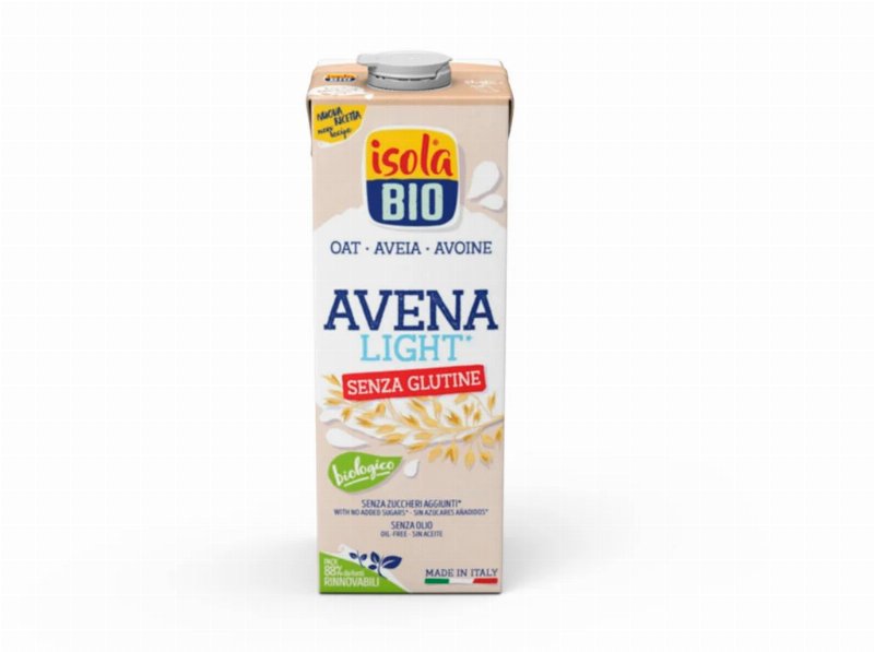Bebida Aveia Light Isola Sem Gluten Bio 1 l