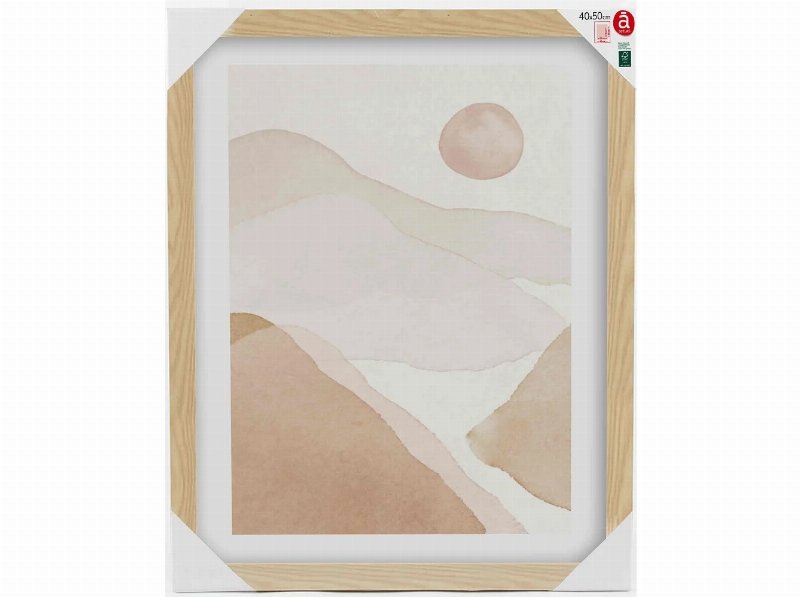 Moldura Mdf Actuel Natural 40X50Cm