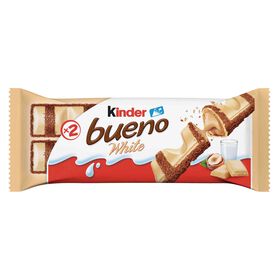 Snack De Chocolate Branco Bueno Kinder 39 gr