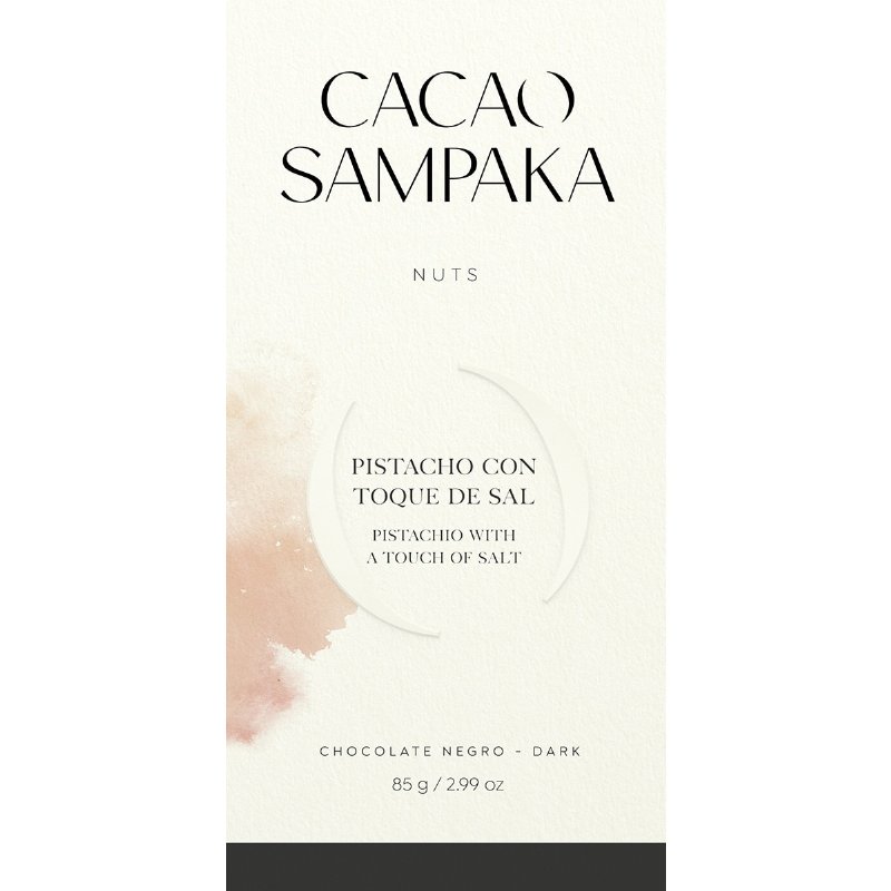 Chocolate Preto Com Pistacho E Sal 85 g