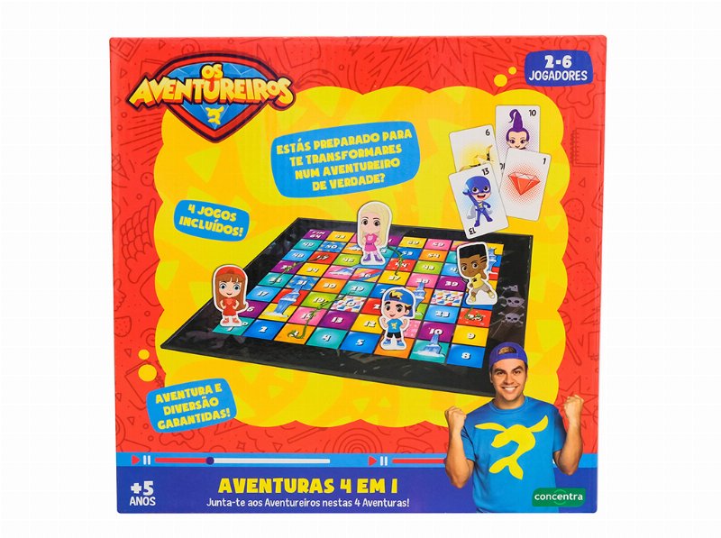 Aventuras 4 Em 1 Luccas Neto