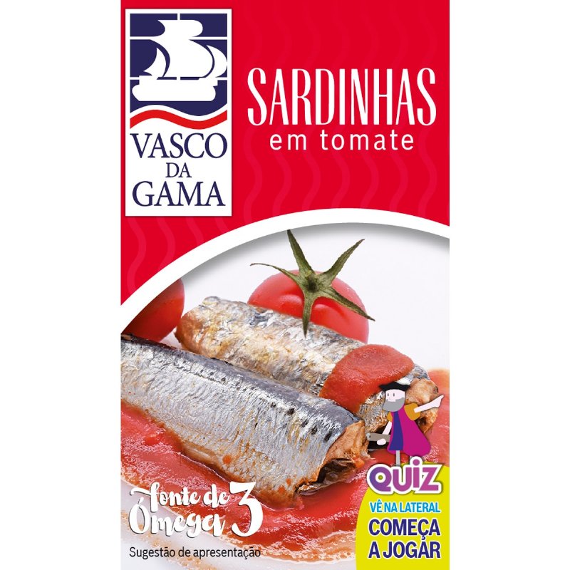 Sardinhas Portuguesas Em Tomate 120 g