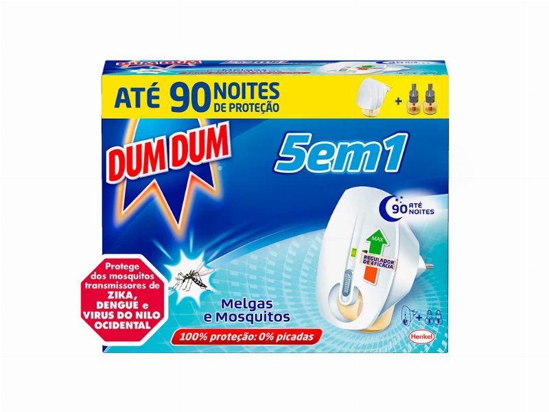 Insecticida Dum Dum Elimina Melgas E Mosquitos 90 Noites