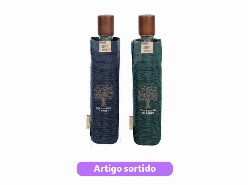 Guarda-Chuva Senhora Curto Perletti Automático Cores Sortidas