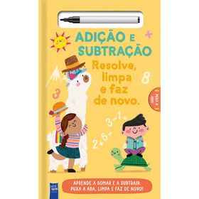 Adição E Subtração - Resolve, Limpa E Faz De Novo