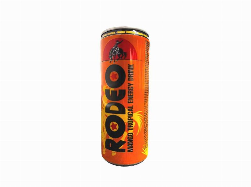 Bebida Energética Rodeo Manga / Tropical 0.25 l