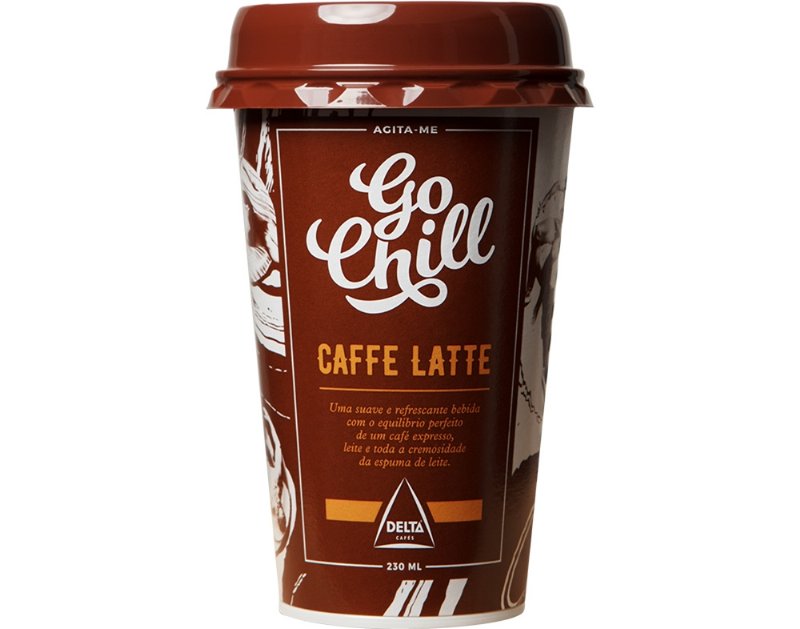 Bebida Delta Láctea Go Chill Caffe Latte 230 ml