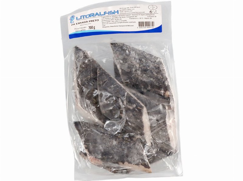 Peixe Espada Preto Posta Congelado 700 g