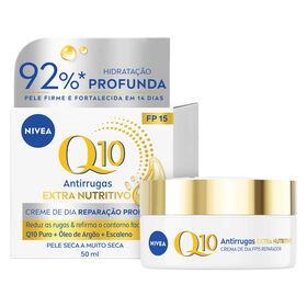 Creme De Rosto Dia Q10 Power Extra Nutritivo 55+ Nivea 50 ml