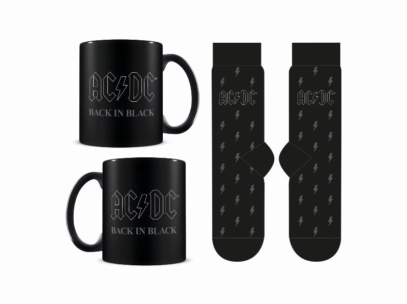 Set Caneca E Meias Ac/Dc
